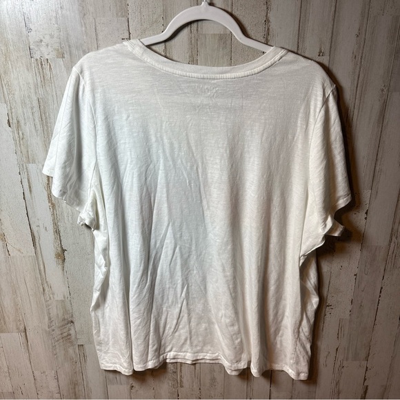 Lane Bryant Women's Sz 22/24 Golden Hour Graphic TShirt Cotton Blend White - Picture 10 of 15